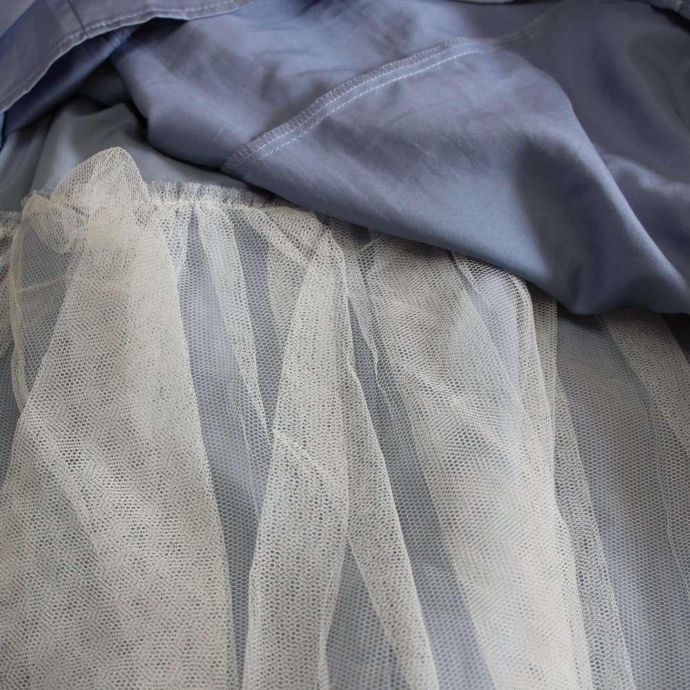 Eliza J gathered lace midi dress size 4 - Picture 6 of 11